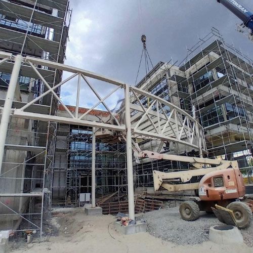 Izgradnja škole Beograd na vodi