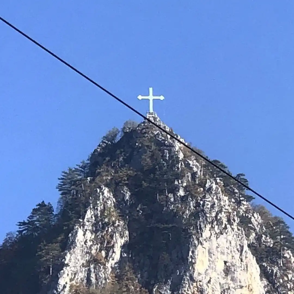 Čelični krst manastir Mileševa